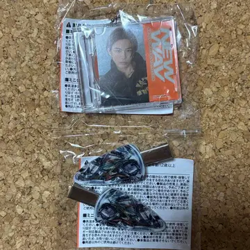 TREASURE 아사히 캡슐 토이 묶음 판매 CD 키링 헤어핀