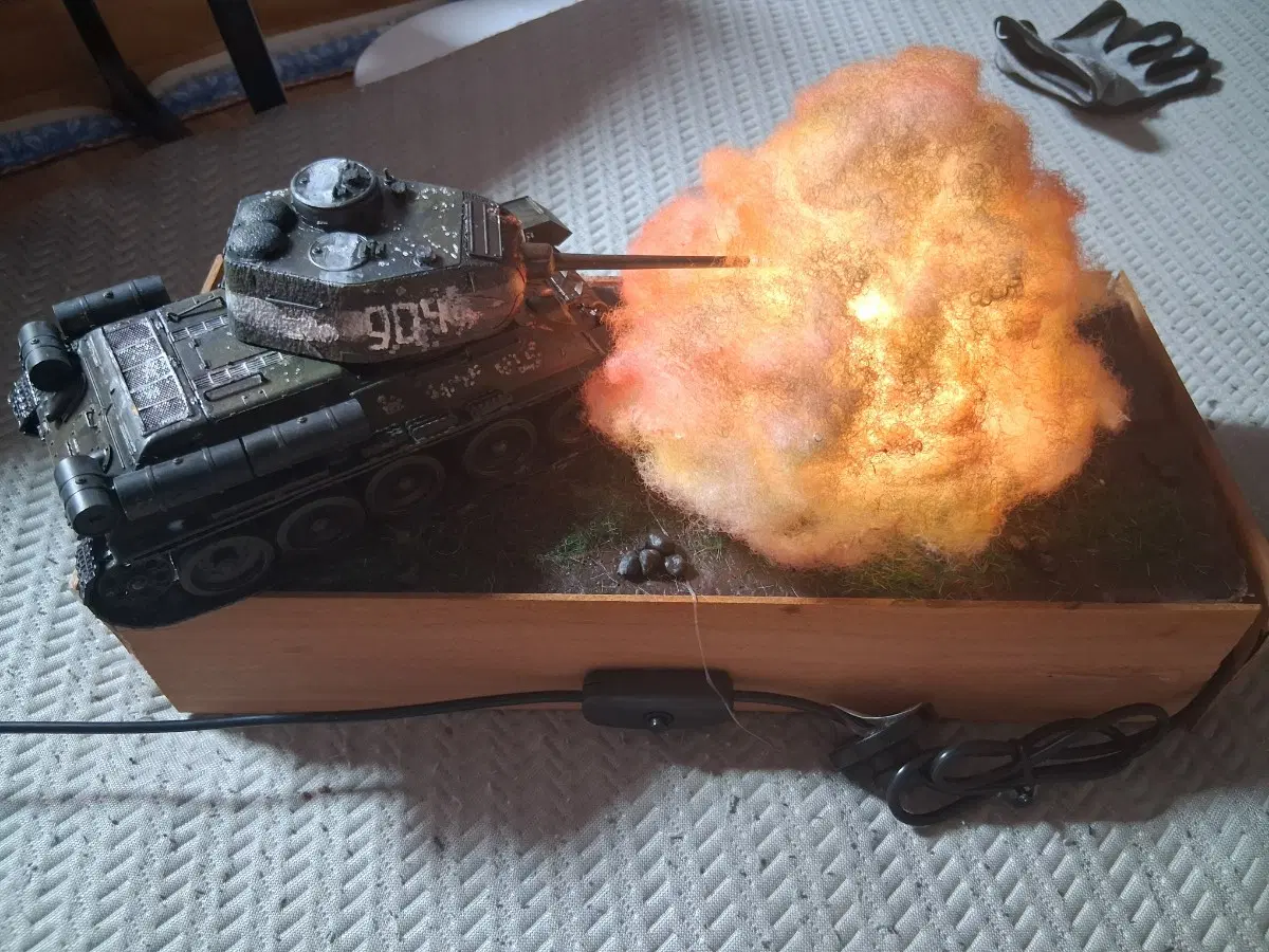 t34 85 디오라마