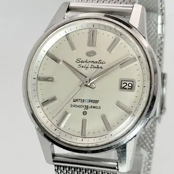 작동 SEIKO 세이코매틱 셀프데이터 손목시계 39석 왕관돌고래