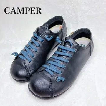CAMPER 캠퍼 Peu Cami 페우 카미 가죽 블랙 블루