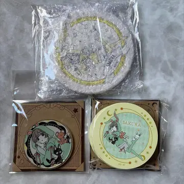 CLAMP 카드캡터 사쿠라 보름달 마그넷 보름달 메모 보름달 코스터