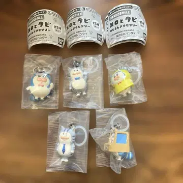 멜로와 타비 메지루시 액세서리 캡슐 토이 컴플리트