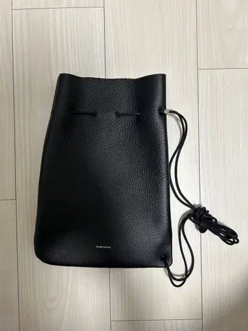 Hender scheme zacc black 미사용 새상품 냅색