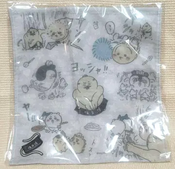 영화 치이카와 인어섬의 비밀 자수 거즈 손수건 (시마지로와 모두)