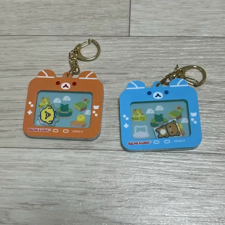 리락쿠마 쿠지 상품 쉐이커 키링