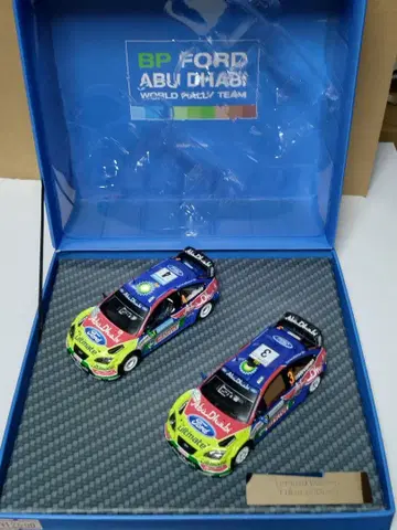 포드 포커스 WRC 2008 1/43 미니카 2대 세트