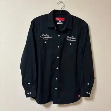 Dickies 워크 셔츠 블랙 XL