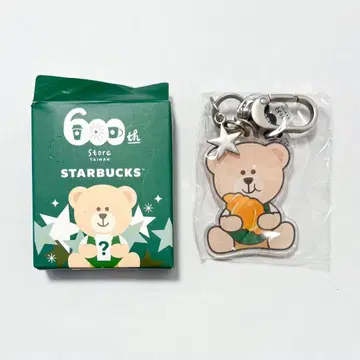스타벅스 대만 STARBUCKS 베어리스타 아크릴 키링