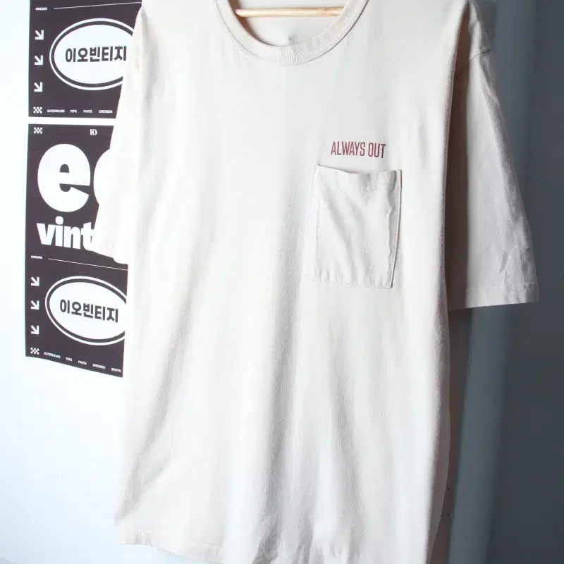 (XL-2XL) 유니폼브릿지 반팔 티셔츠 빅사이즈 포켓-H34940