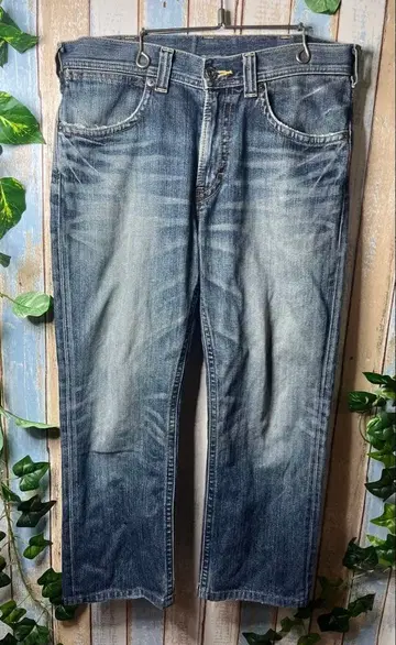 Wrangler 랭글러 데님 팬츠 W33 데미지 가공 히게오치