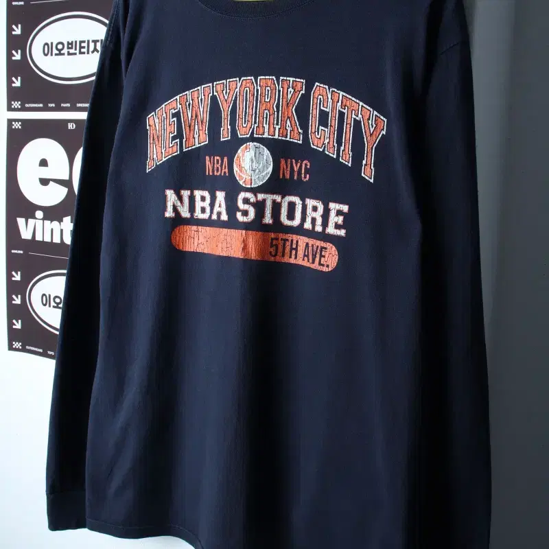 (L-XL) NBA 엔비에이 긴팔티셔츠 USA 빈티지프린팅-H34884
