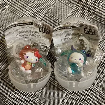 산리오 캐릭터즈 개굴개굴 파티 표시 액세서리 2종 세트