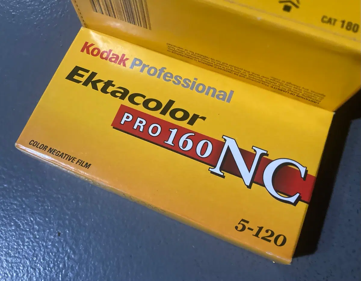 코닥 PRO 160NC 120 중형 필름