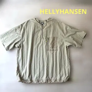 주말 세일 새상품 HELLYHANSEN 하프 지퍼 풀오버 아웃도어 페스티벌 M