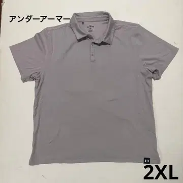 남성용 언더아머 골프 피케 셔츠 XXL
