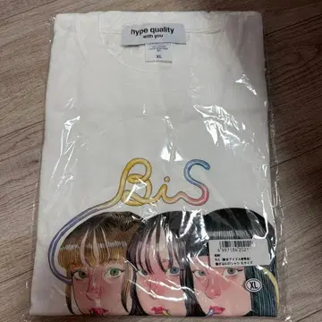 BiS 신생 아이돌 연구회 연결되는 BiS 티셔츠 XL 미개봉 새상품