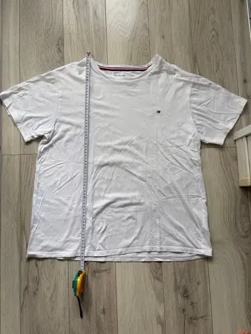 TOMMY HILFIGER 화이트 T셔츠