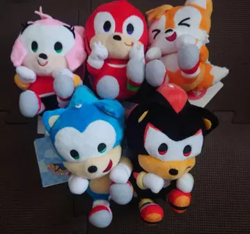 SONIC & FRIENDS 히요코피요코 봉제 인형 라운드원 5종류