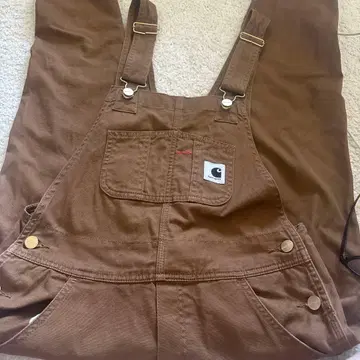Carhartt W' BIB OVERALL 브라운 XS