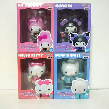 산리오 캐릭터즈 코스프레 피규어 컬렉션 4종 세트