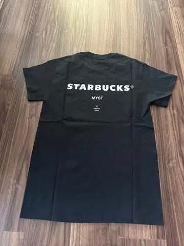 Starbucks x FRGMT MYST 티셔츠 블랙 S 새상품 스벅