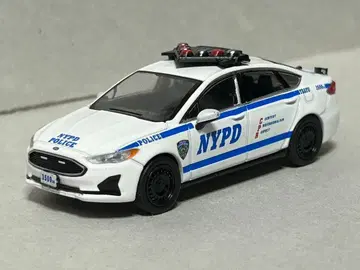 596 모델 1/64 NYPD 포드 미니카 경찰 차량