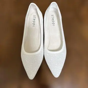 steppi 플랫슈즈 화이트 23.5cm