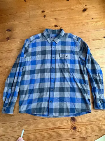 2000년대 Patagonia 파타고니아 긴팔 플란넬 셔츠 체크 무늬