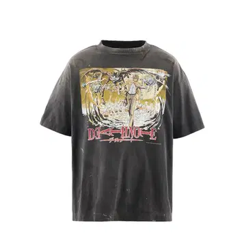 [XXL] 26ss 세인트미카엘 x 데스노트 반팔