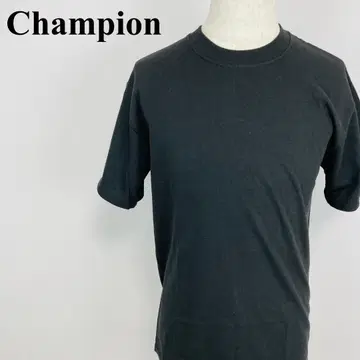 Champion 반팔 T셔츠 블랙 S 1580-B