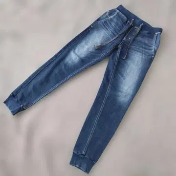 b3942 AZUL BY MOUSSY [ S ] 데님 조거 팬츠 허리밴딩