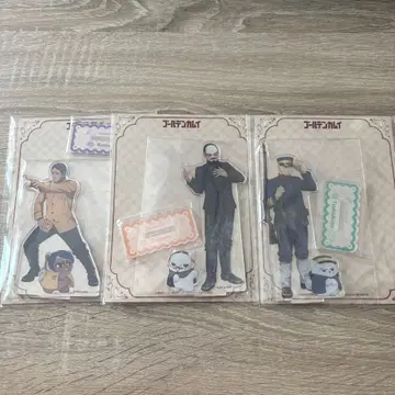 골든 카무이 츠루미 츠키시마 코이토 동물 포즈 아크릴 스탠드