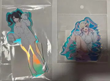 니디가 오로라 아크릴 스탠드 초텐쨩 아메쨩 2체 세트