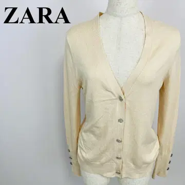 ZARA 가디건 베이지 M 1609-B
