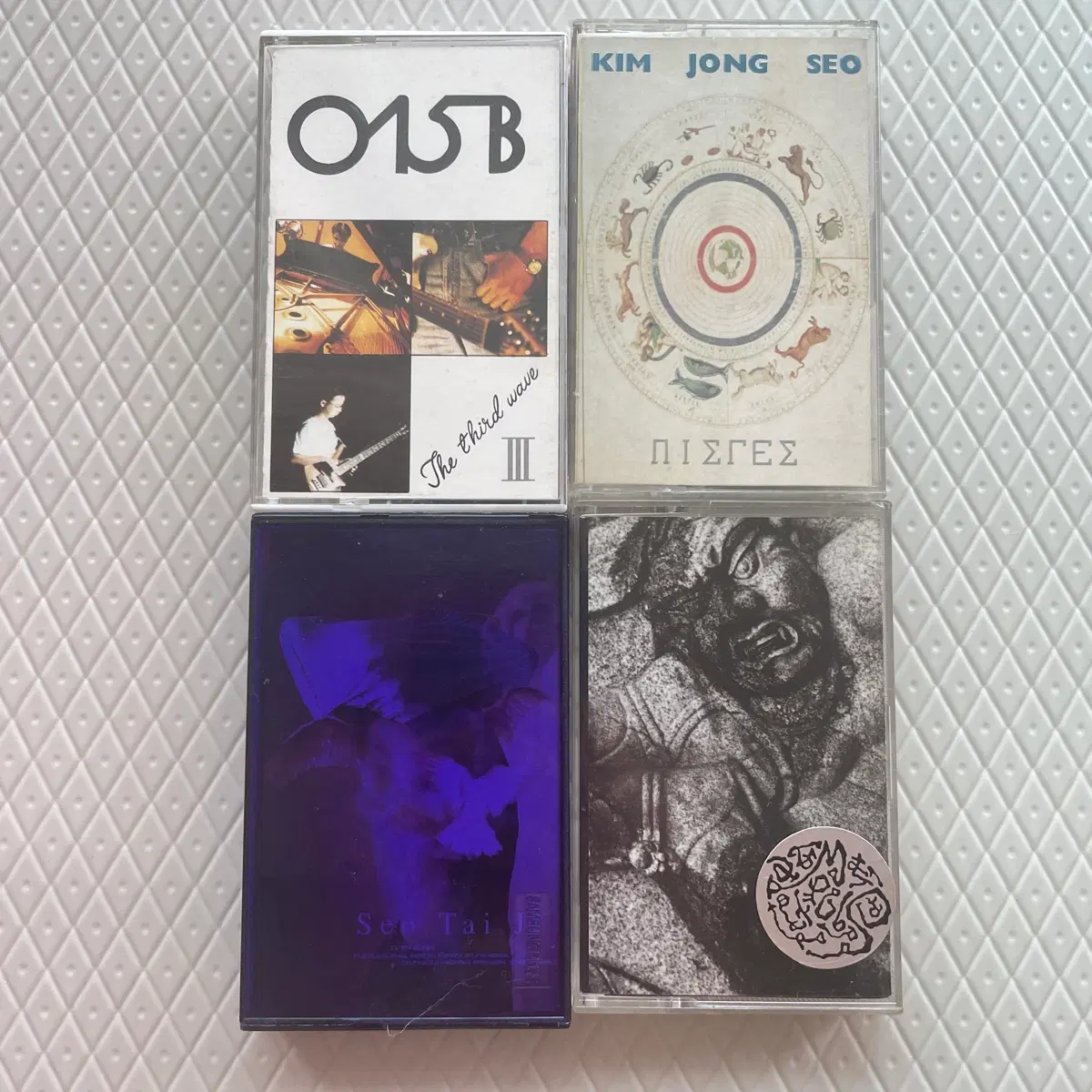 O15B, 김종서, 서태지, 시나위 카세트 테이프