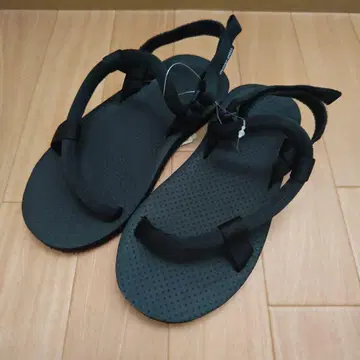 택 포함 새상품 montbell 몽벨 락온 샌들 블랙 XS