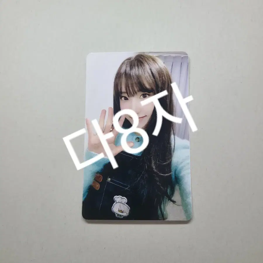 우주소녀 은서 덕밥집 포토카드