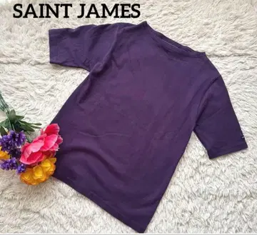 [ 새상품급 ] SAINT JAMES 세인트 제임스 반팔 무지 T셔츠