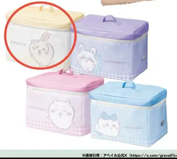 치이카와 (먼작귀) 뚜껑 포함 수납 박스 토끼