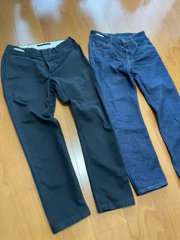 이카이 YCHAI 로부스트 치노 팬츠 인디고 데님 29