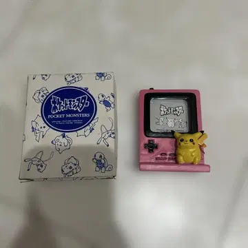 포켓몬 피카츄 사진 프레임 게임보이형 핑크 레트로 초기