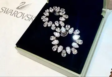SWAROVSKI 드롭 크리스탈 귀걸이