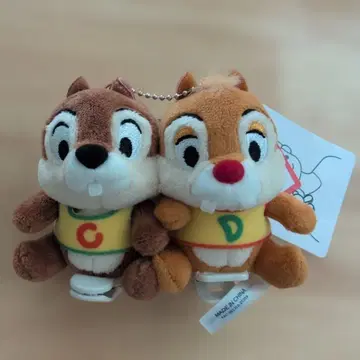 [ 미사용 새상품 ] 칩과 데일 클립 부착 봉제 인형