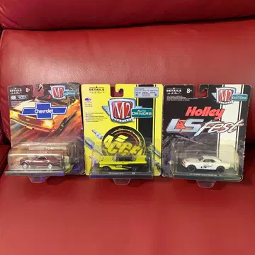 M2 머신 시보레 카마로 벨에어 3대 세트 1/64