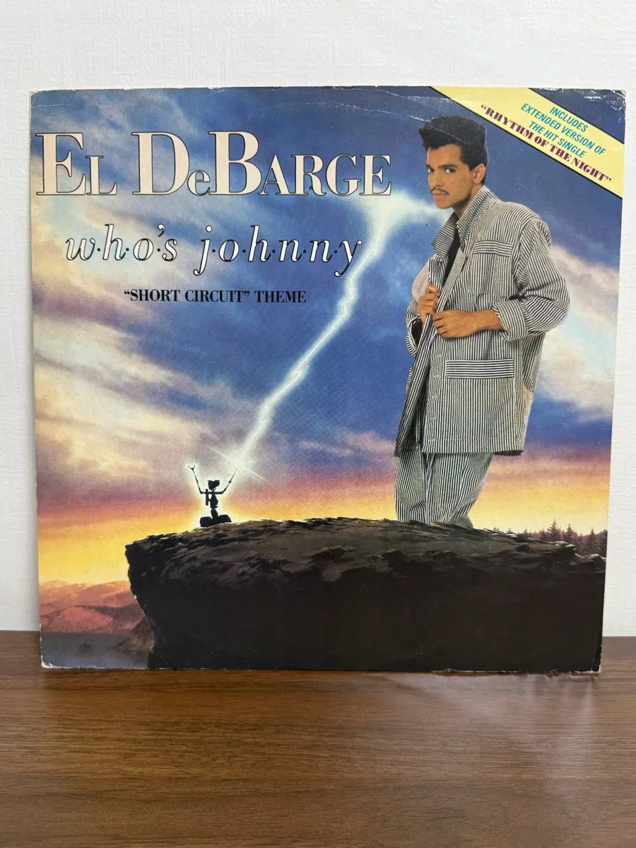 소울펑크 중고LP) DeBarge - Who's Johnny 12" 싱글