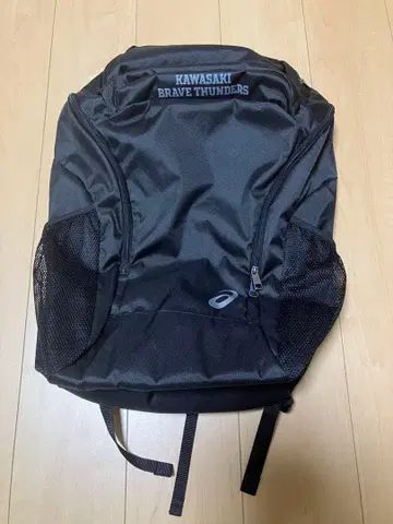 가와사키 브레이브 썬더스 asics 오센틱 백팩 수주 판매 수량 한정