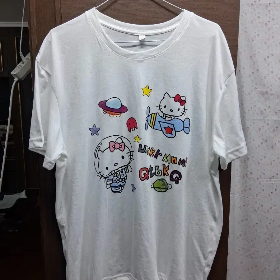 반팔 티셔츠 화이트(3XL)