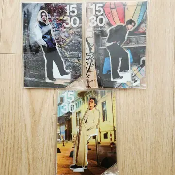야마자키 켄토 15주년 기념 아크릴 스탠드 3종 세트