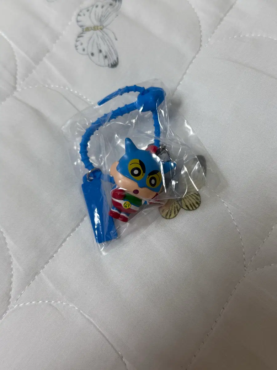 짱구는 못말려 멀티 컬러풀 키링 가챠 액션가면 짱구