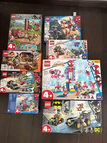 LEGO 마블 쥬라기 묶음 판매 8세트